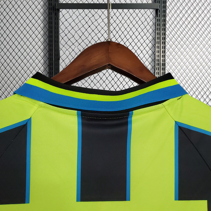 Retro 1998-99 Manchester City away Football jersey retro