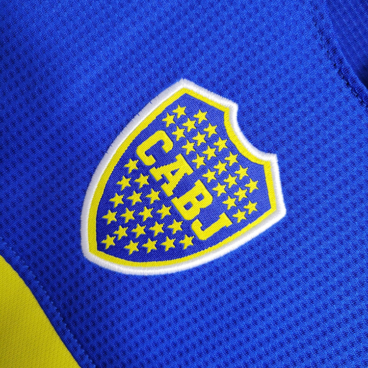 Retro 2005 Boca Juniors Youth 100th Anniversary Edition Football jersey Retro