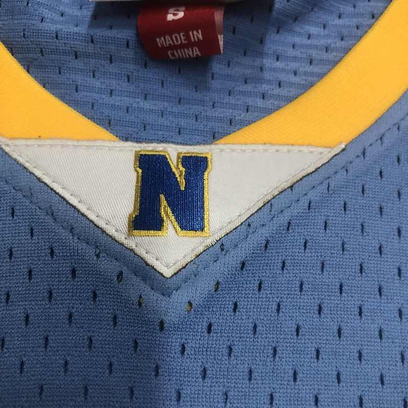 2003-04 NBA Denver Nuggets 15 ANTHONY Basketball jersey