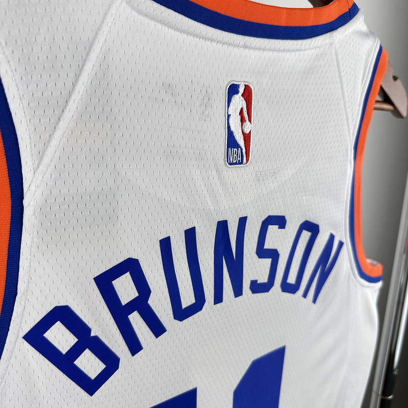 2022 New York Knicks 11 BRUNSON Basketball Jersey