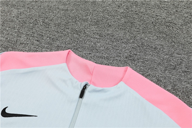 2024-25 PSG Paris Light Grey Long Sleeve Training Suit