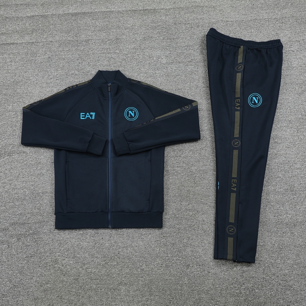 2024-25 Napoli 01 Royal Blue Set  jacket suit