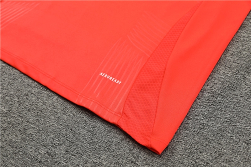 2024-25 Manchester United Orange Red Long Sleeve Training Suit