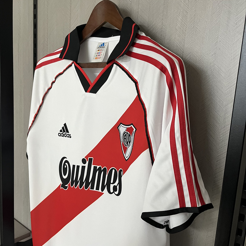 Retro 2000-01 River Plate Home Football Jersey retro