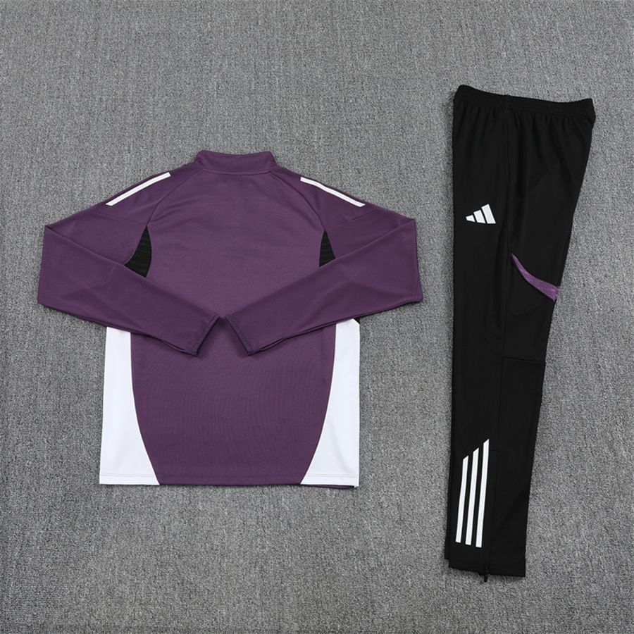 2025-26 Manchester United Purple Long Sleeve Training Suit