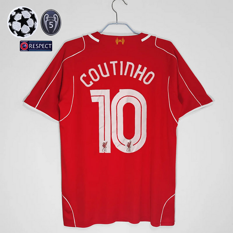 Retro 2014-15 Liverpool Home  Jersey Football jersey retro