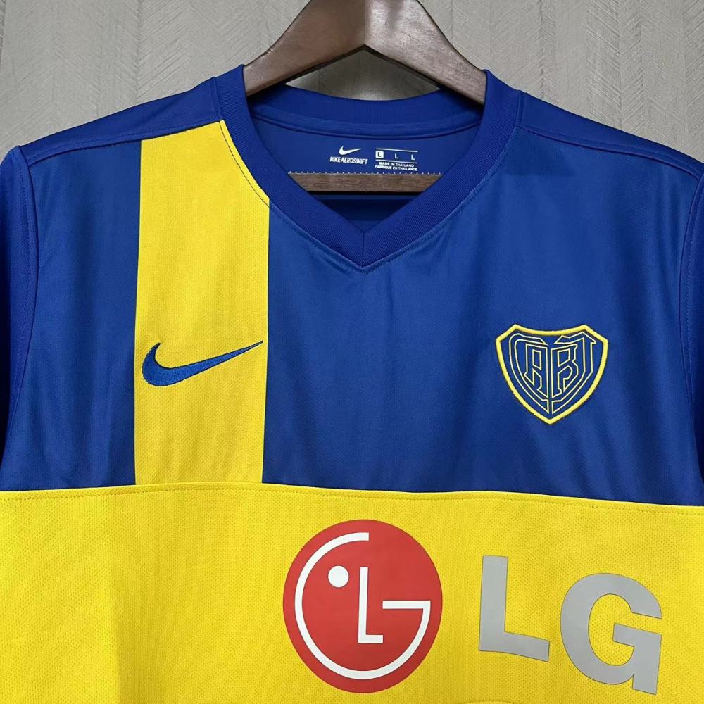 Retro 2009-10 Boca Juniors home Football jersey Retro