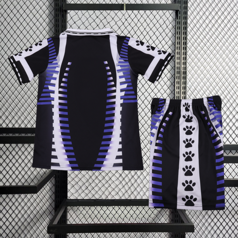 Retro KIDS 1997-98 KIDS Real Madrid 2 away Football jersey retro