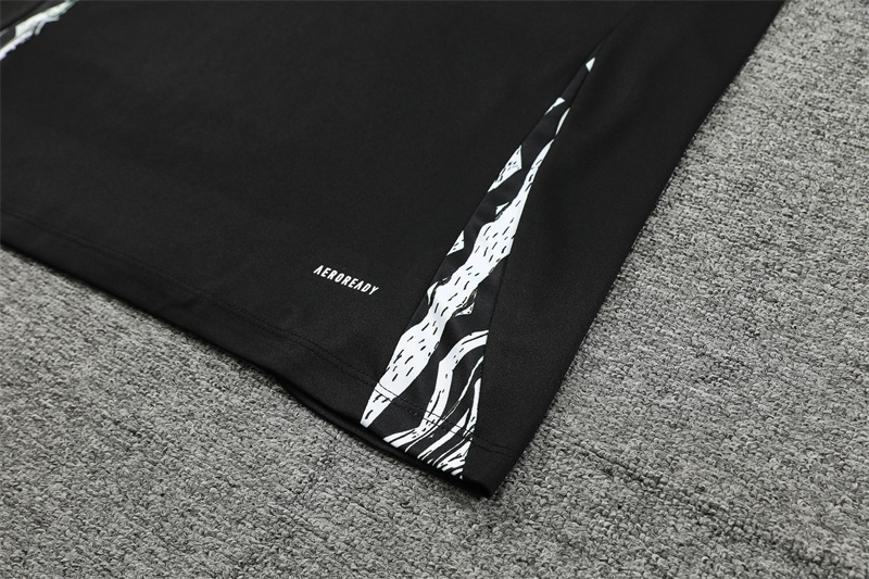 2024-25 Arsenal Black Long Sleeve Training Suit