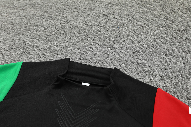 2024-25 Arsenal Black [Player Edition] Long Sleeve Training Suit