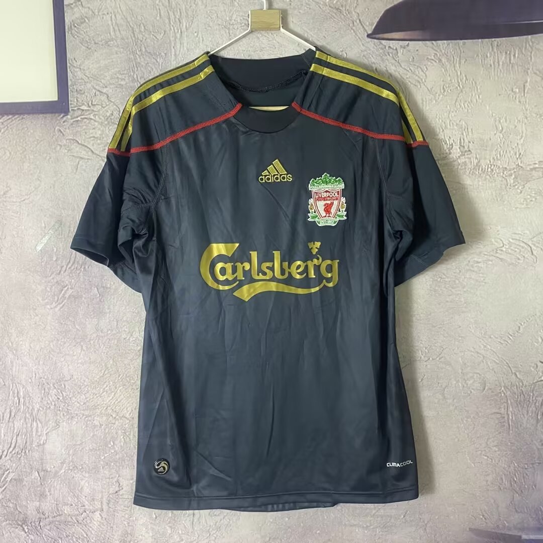 Retro 2009-10 Liverpool Away Football jersey retro
