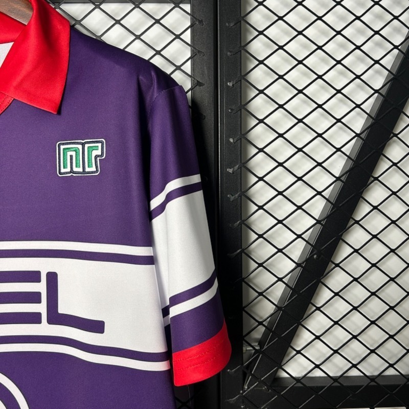 Retro 1983-85 Fiorentina Home Football jersey retro