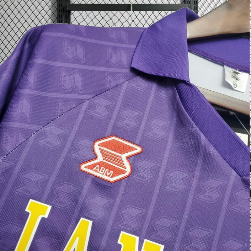 Retro 1989-90 Fiorentina Home Football jersey retro