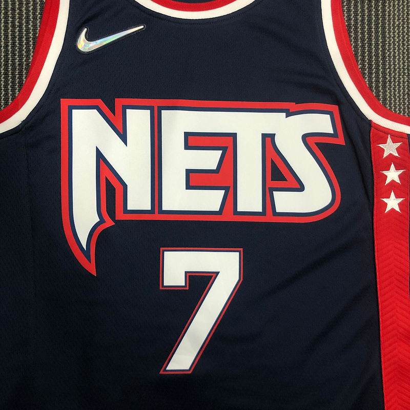 2022 NBA Brooklyn Nets (7 DURANT) Basketball Jersey