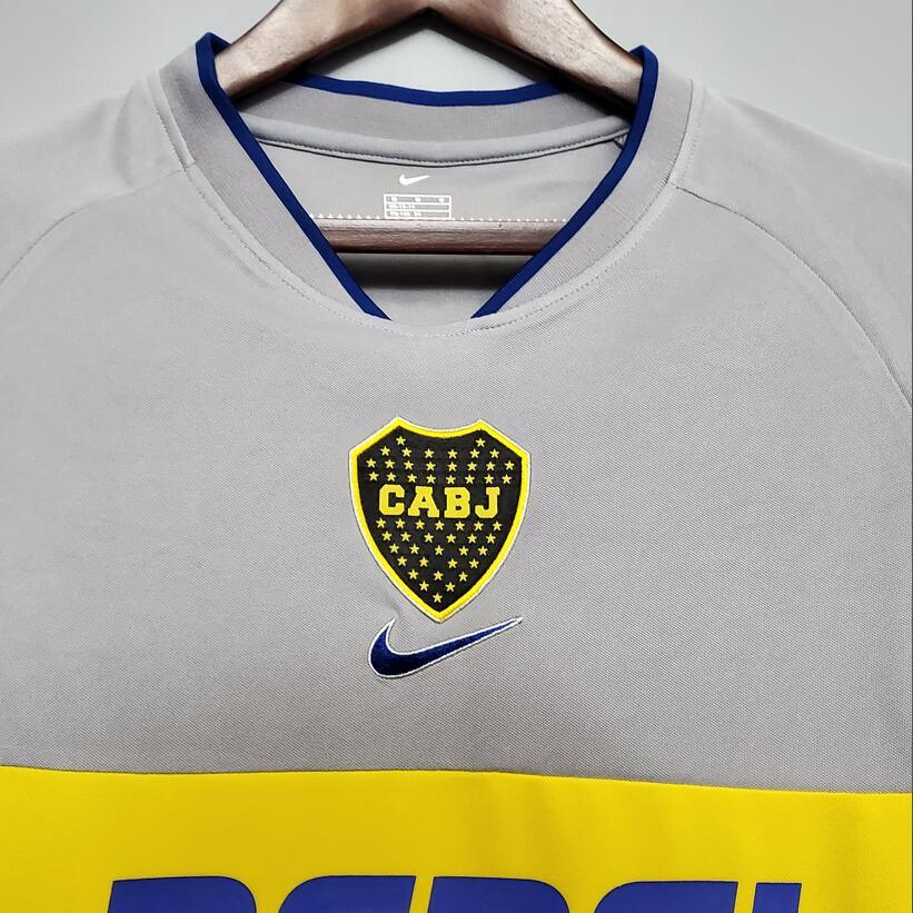 Retro 2002 Boca Juniors away Football jersey Retro