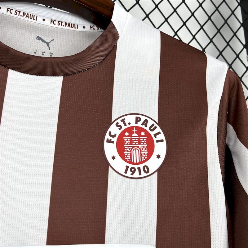 2025-26 St.. Pauli season home Football jersey