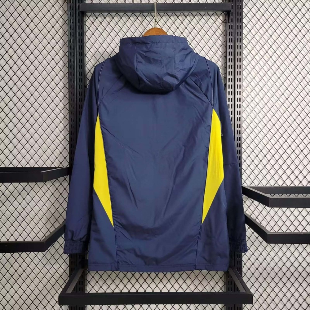 2023 Sao Paulo Windbreaker Navy blue Soccer Jersey 1:1 Thai Quality
