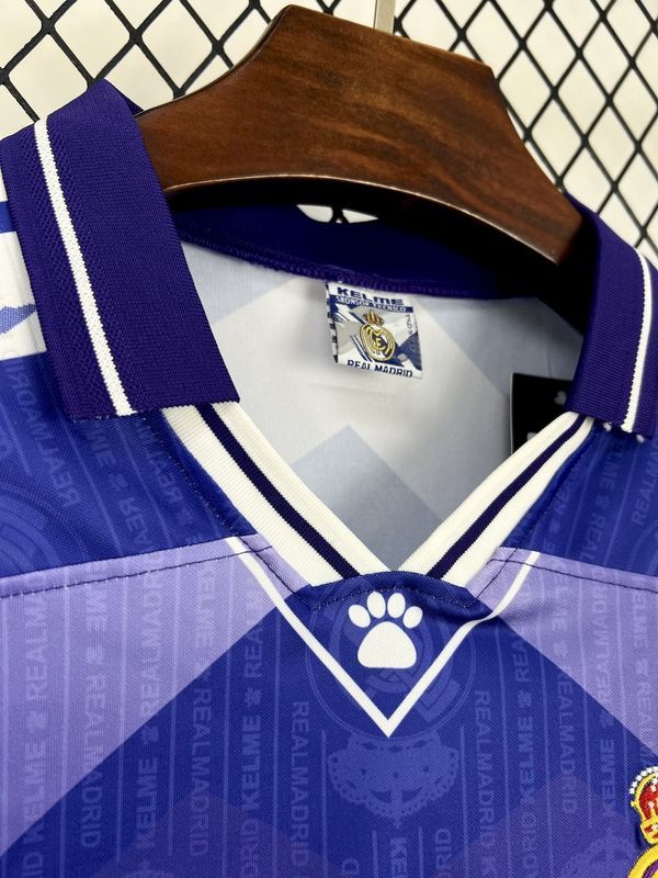 Retro 1996-97 Real Madrid away Football jersey retro