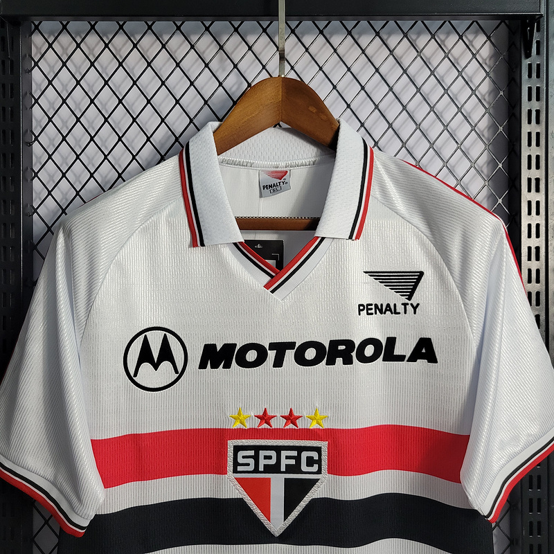 Retro 2000 season Sao Paulo home   Football jersey retro