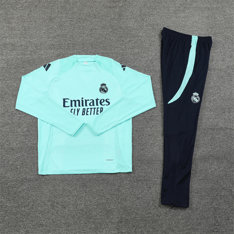 2024-25 Real Madrid Hu Lanse [Player Edition] Long Sleeve Training Suit