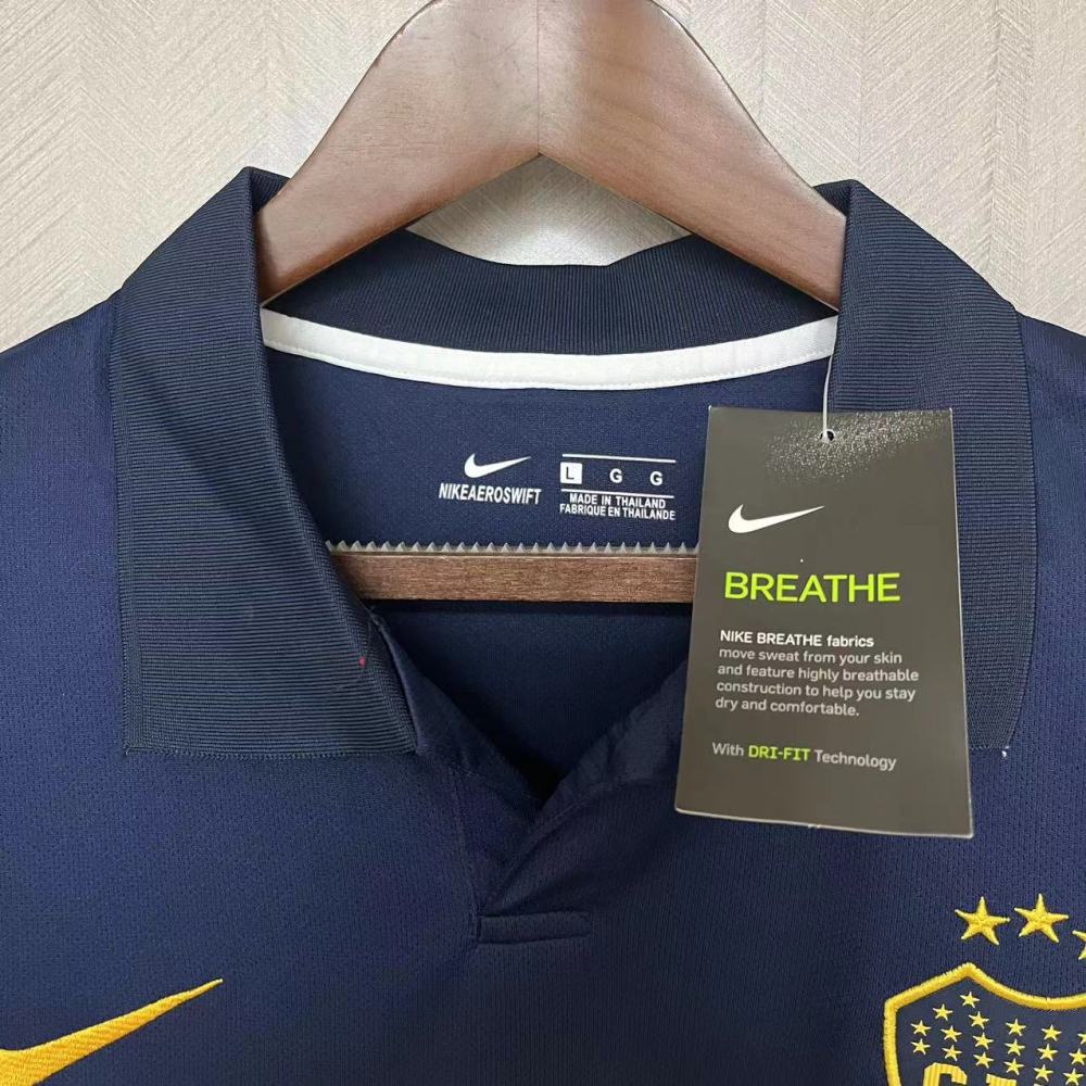 Retro 2009-10 Boca Juniors home Football jersey Retro 2010