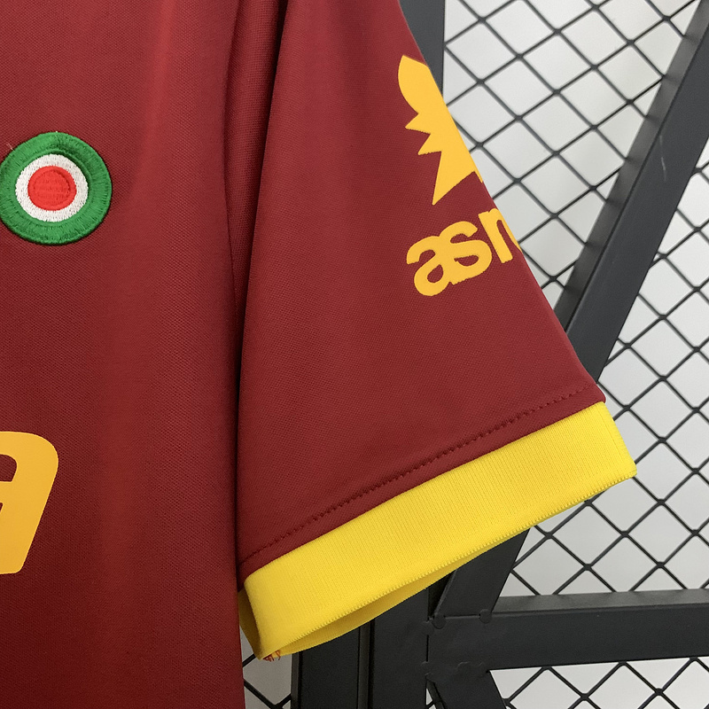 Retro 1991-92 AS Roma home Football jersey retro