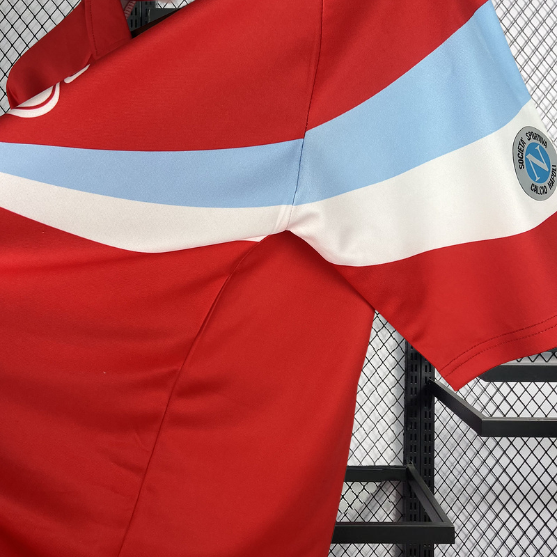 Retro 1990-91 Napoli Away Football jersey retro