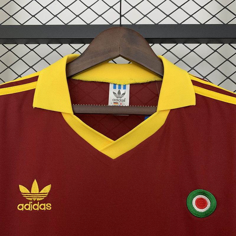 Retro 1991-92 AS Roma home Football jersey retro
