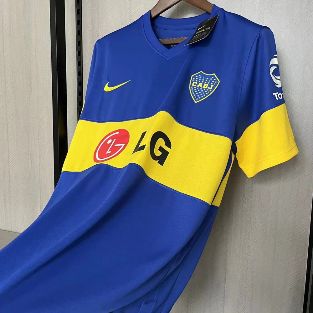 Retro 2011-12 Boca Juniors home Football jersey Retro