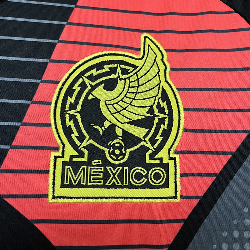 2024-25 Mexico Goalkeeper Black Football jersey