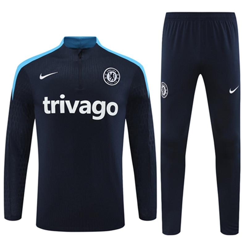 2024-25 Chelsea Royal Blue Long Sleeve Training Suit
