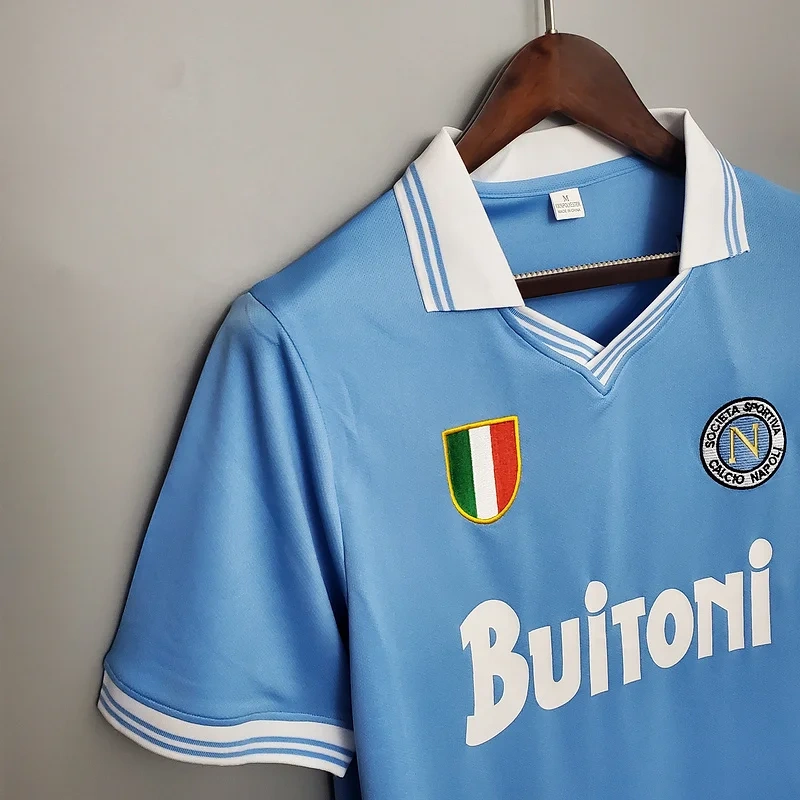 Retro Napoli 1986-87 home Football jersey retro