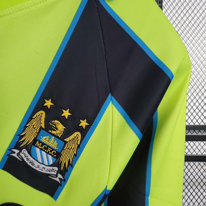 Retro 1998-99 Manchester City away Football jersey retro