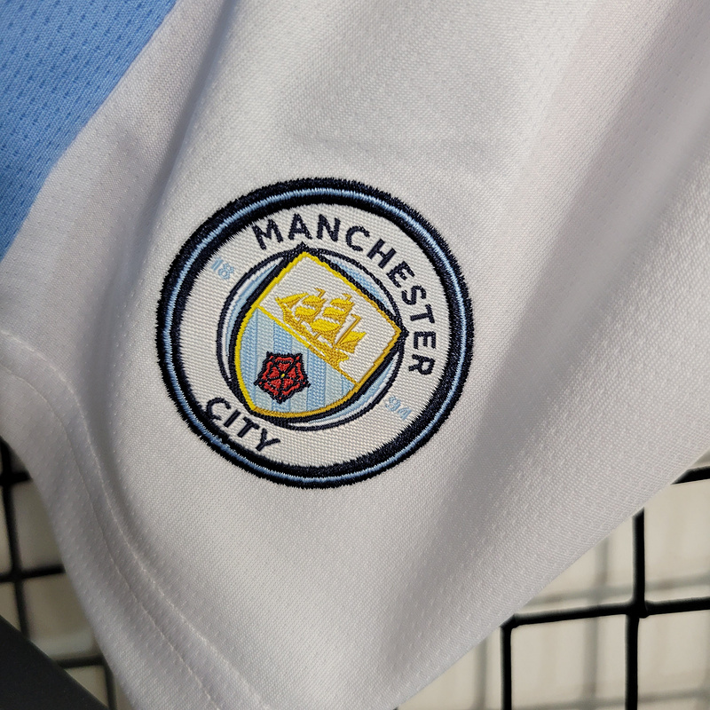 2023-24 Kids Manchester City Home Football jersey