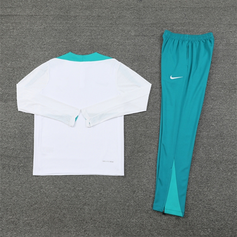 2024-25 Portugal White Long Sleeve Training Suit