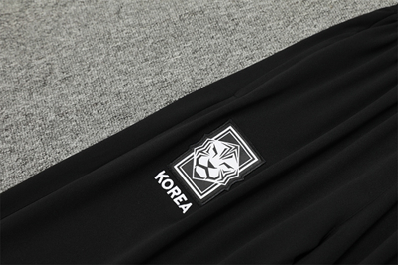 2024-25 South Korea light grey Long Sleeve Training Suit