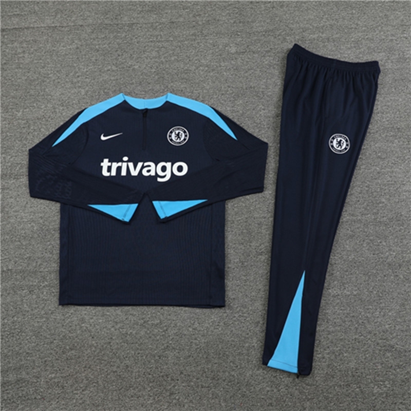 2024-25 Chelsea Royal Blue Long Sleeve Training Suit