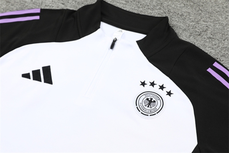 2024-25 Germany White Long Sleeve Training Suit