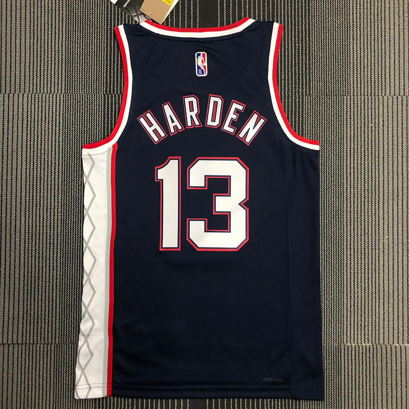 2022 NBA Brooklyn Nets (13 HARDEN) Basketball Jersey