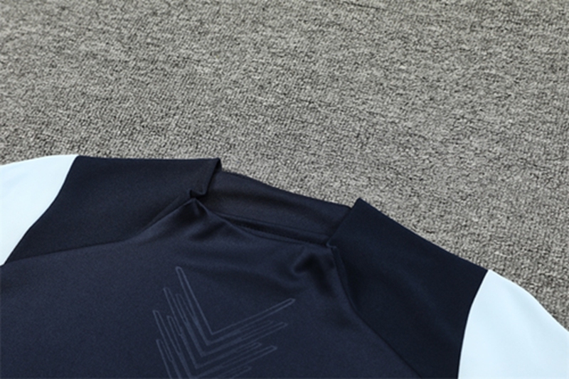 2024-25 Real Madrid Royal Blue Long Sleeve Training Suit