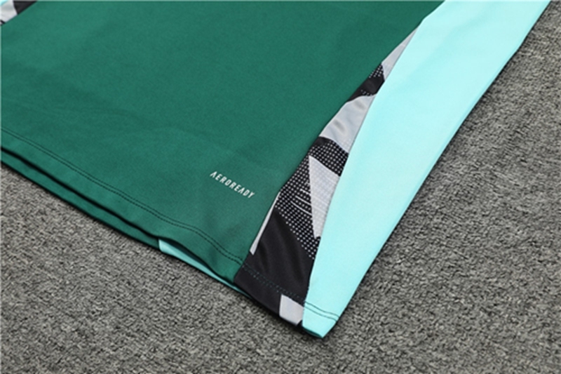 2024-25 Manchester United Green Long Sleeve Training Suit