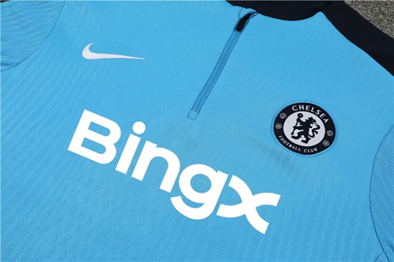 2024-25 Chelsea Light Blue Long Sleeve Training Suit