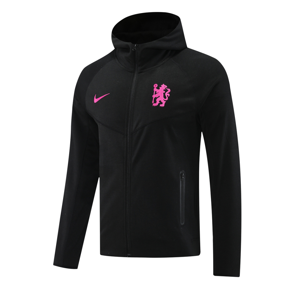 2024-25 Chelsea 01 Black Hoodie jacket suit