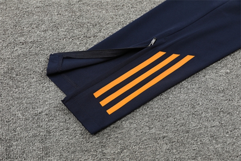 2024-25 Real Madrid Royal Blue Long Sleeve Training Suit