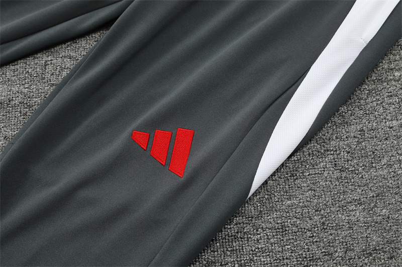 2024-25 Manchester United Dark Grey [Player] Long Sleeve Training Suit