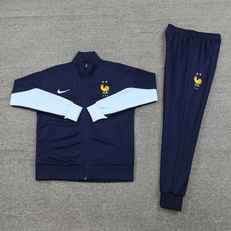 2024 France long-length jacket training suit