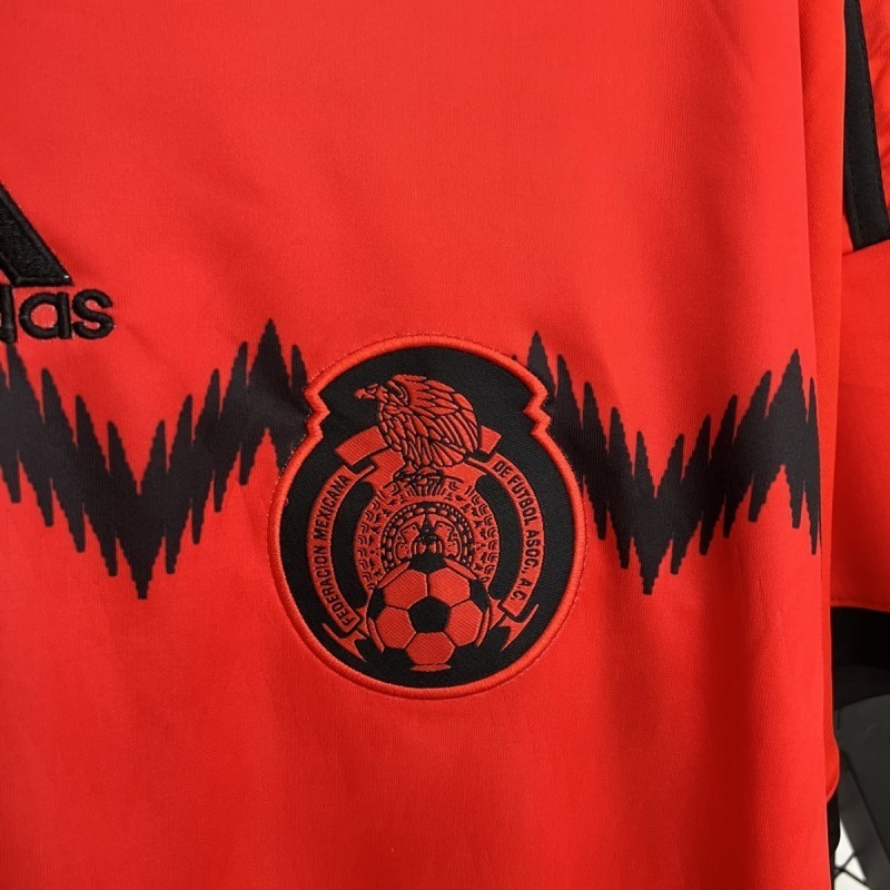 Retro 2014 Mexico Home football jersey Retro