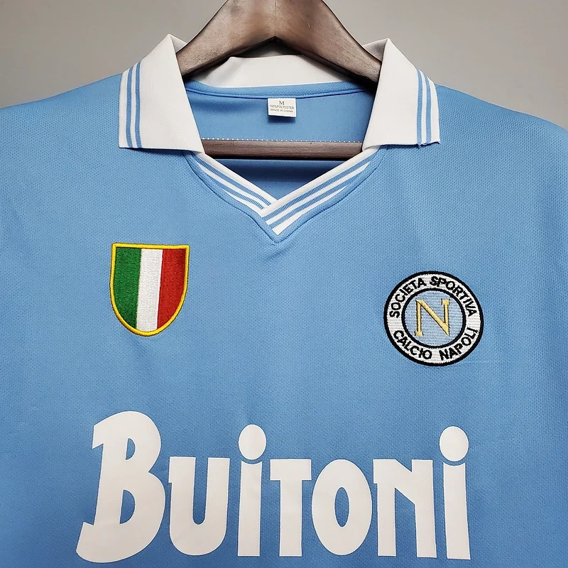 Retro Napoli 1986-87 home Football jersey retro