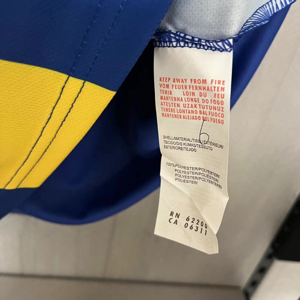 Retro 2009-10 Boca Juniors home Football jersey Retro