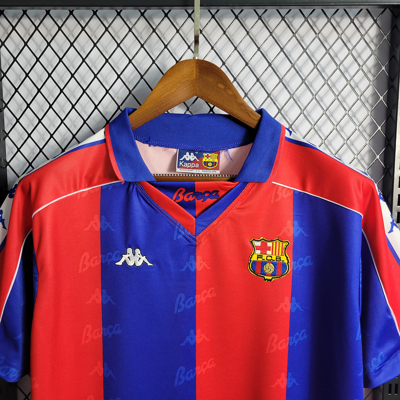 Retro 1992-95 FC Barcelona home   Football jersey retro